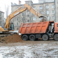 Вывоз грунта, строительного мусора и снега.